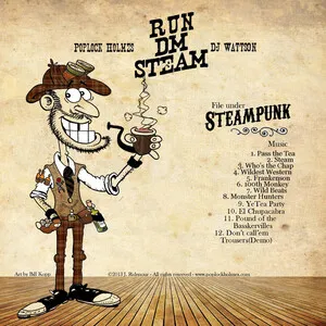 Run DM Steam by Poplock Holmes album cover
