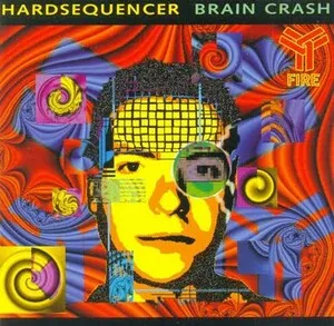 Brain Crash by Hardsequencer album cover