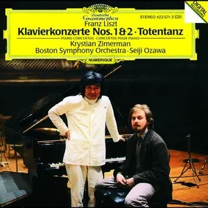 Klavierkonzerte Nos. 1 & 2; Totentanz by Franz Liszt album cover