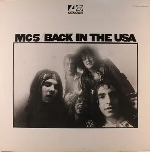 Back in the USA by MC5 album cover