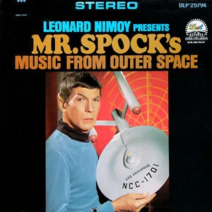 Mr. Spock's Music From Outer Space by Leonard Nimoy album cover