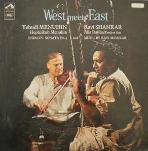 West Meets East by George Enescu album cover