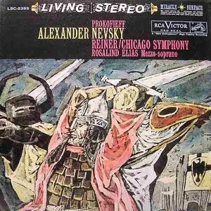 Alexander Nevsky by Sergei Prokofiev Сергей Прокофьев album cover