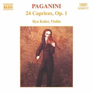 24 Caprices, Op. 1 by Niccolò Paganini / Ilya Kaler album cover