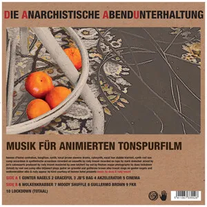 Musik für Animierten Tonspurfilm by Die Anarchistische Abendunterhaltung album cover