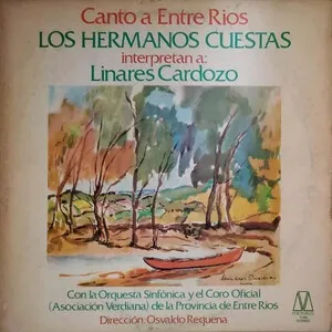 Canto a Entre Ríos by Los Hermanos Cuestas album cover