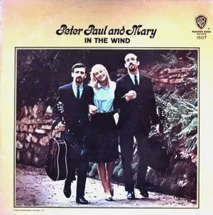 In the Wind by Peter, Paul and Mary album cover
