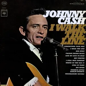 I Walk the Line by Johnny Cash album cover