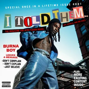 I Told Them… by Burna Boy album cover