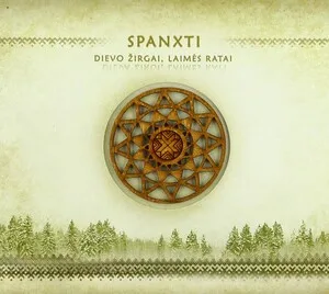 Dievo žirgai, laimės ratai by Spanxti album cover