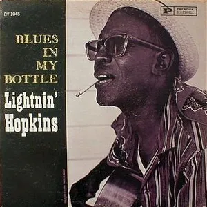Blues in My Bottle by Lightnin' Hopkins album cover