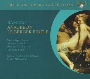 Anacréon; Le berger fidèle by Jean-Philippe Rameau album cover