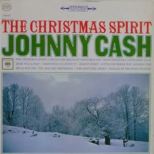 The Christmas Spirit by Johnny Cash album cover