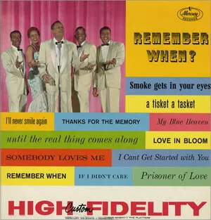 Remember When? by The Platters album cover