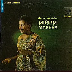 The Voice of Africa by Miriam Makeba album cover