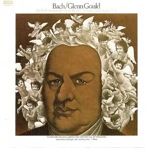 The Well-Tempered Clavier: Book 2 - Preludes and Fugues 17-24 by Johann Sebastian Bach / Glenn Gould album cover