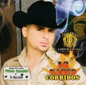 16 Narco Corridos by Larry Hernández album cover