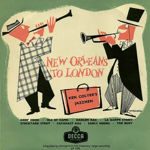 New Orleans to London by Ken Colyer's Jazzmen album cover