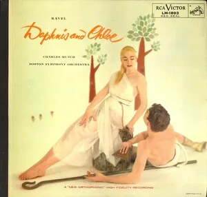 Daphnis and Chloe by Maurice Ravel / Boston Symphony Orchestra / Charles Munch album cover