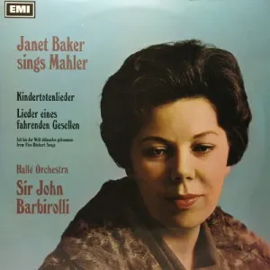 Kindertotenlieder; Lieder eines fahrenden Gesellen; Ich bin der Welt abhanden gekommen by Gustav Mahler album cover