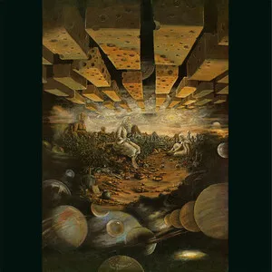 Framtiden är ett svävande skepp, förankrat i forntiden by Älgarnas Trädgård album cover