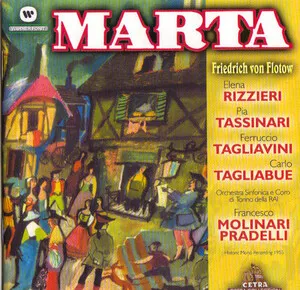 Marta by Friedrich von Flotow album cover