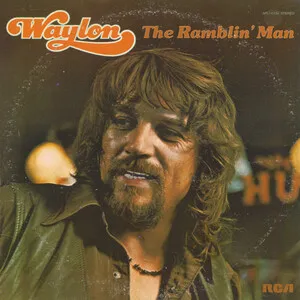 The Ramblin' Man by Waylon Jennings album cover