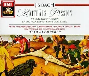 Matthäus-Passion by Johann Sebastian Bach album cover