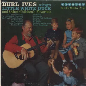 Sings Little White Duck and Other Children's Favorites by Burl Ives album cover