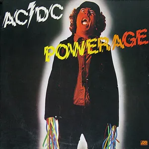Powerage by AC/DC album cover