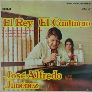 El cantinero by José Alfredo Jiménez album cover