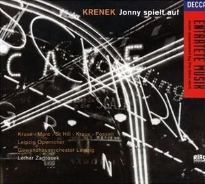 Jonny spielt auf by Ernst Krenek album cover
