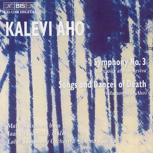 Symphony No. 3; Songs and Dances of Death by Kalevi Aho / Modest Mussorgsky Модест Мусоргский album cover