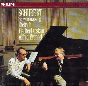 Schwanengesang by Franz Schubert / Dietrich Fischer-Dieskau / Alfred Brendel album cover