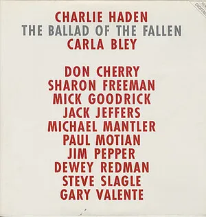 The Ballad of the Fallen by Charlie Haden album cover