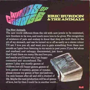 Winds of Change by The Animals album cover