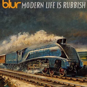 Modern Life Is Rubbish by Blur album cover