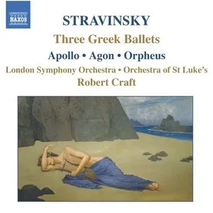 Three Greek Ballets by Igor Stravinsky album cover