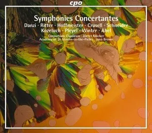 Symphonies concertantes by Bernhard Crusell album cover