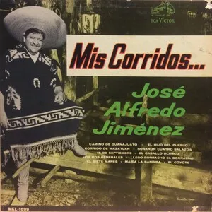 Mis corridos by José Alfredo Jiménez album cover