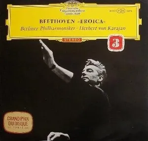 »Eroica« by Ludwig van Beethoven / Berliner Philharmoniker / Herbert von Karajan album cover