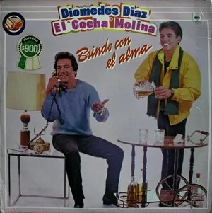 Brindo con el alma by Diomedes Díaz / Cocha Molina album cover