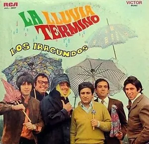 La lluvia terminó by Los Iracundos album cover