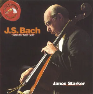 Suites for Solo Cello by Johann Sebastian Bach / János Starker album cover