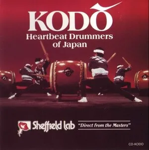 Heartbeat Drummers of Japan by Kodo 鼓童 album cover