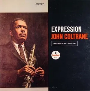 Expression by John Coltrane album cover