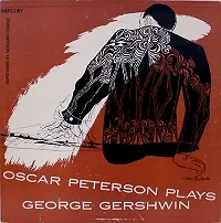 Plays George Gershwin by Oscar Peterson album cover