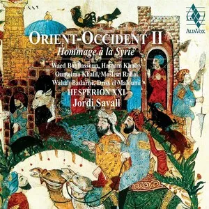 Orient Occident II - Hommage à la Syrie by Hespèrion XXI / Jordi Savall album cover