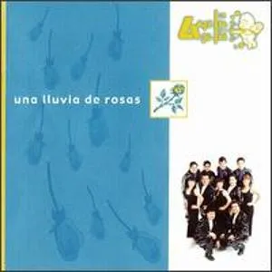 Una lluvia de rosas by Los Ángeles Azules album cover