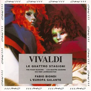 Le quattro stagioni by Antonio Vivaldi / Europa Galante / Fabio Biondi album cover